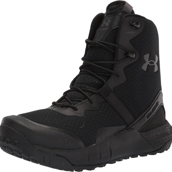 UNDER ARMOUR WOMENS BOOTS 6.5 BLACK TACTICAL UA W MICRO G VLASETZ 3023744-001 - Picture 12 of 12